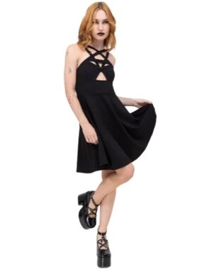 Killstar Cosmik Skater Dress